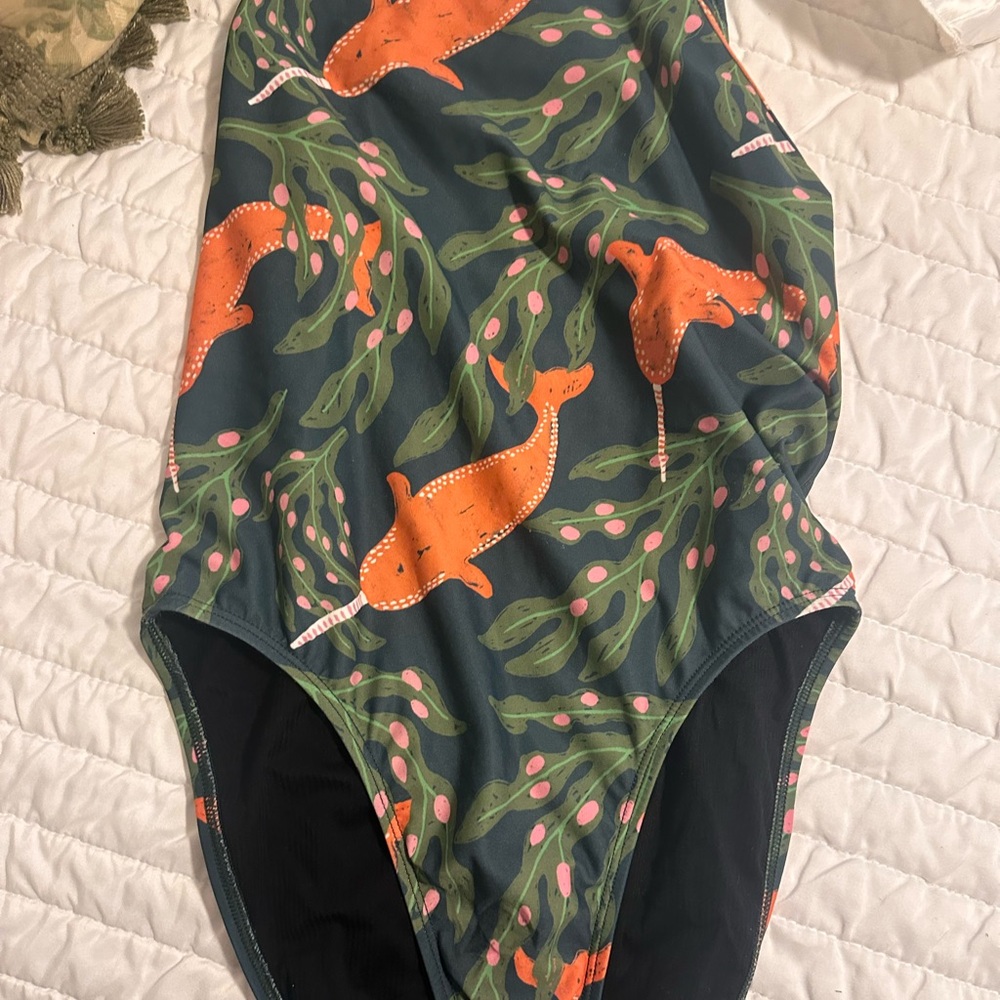 Jolyn Narwhal Swimsuit size 30